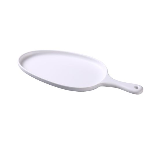 Picture of MO-808 Moderne 14 1/2″ X 6 1/2″ X 1″ Pan Plate With Handle