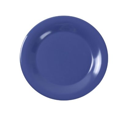 Picture of MS-005BU Milestone 5 1/2″ Wide Rim Round Plate Blue