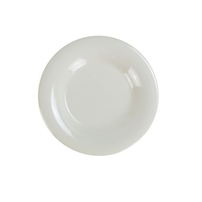 Picture of MS-005IV Milestone 5 1/2″ Wide Rim Round Plate Ivory