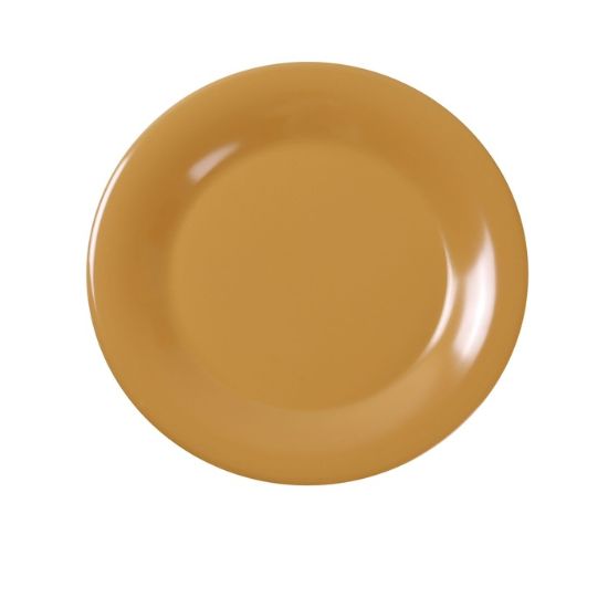 Picture of MS-005YL Milestone 5 1/2″ Wide Rim Round Plate Yellow