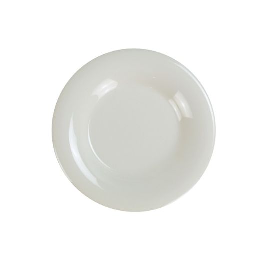 Picture of MS-006IV Milestone 6 1/2″ Wide Rim Round Plate Ivory