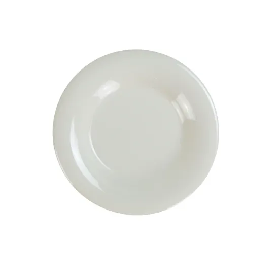 Picture of MS-006IV Milestone 6 1/2″ Wide Rim Round Plate Ivory