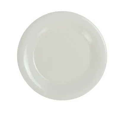 Picture of MS-007IV Milestone 7 1/2″ Wide Rim Round Plate Ivory