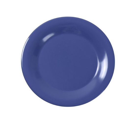 Picture of MS-009BU Milestone 9″ Wide Rim Round Plate Blue