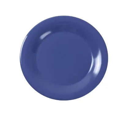 Picture of MS-009BU Milestone 9″ Wide Rim Round Plate Blue