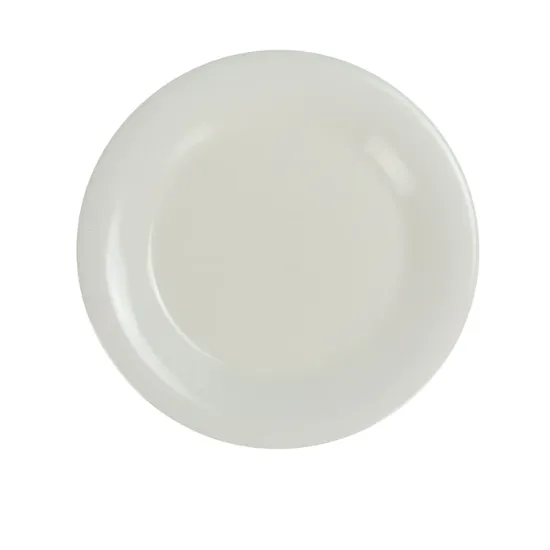 Picture of MS-009IV Milestone 9″ Wide Rim Round Plate Ivory