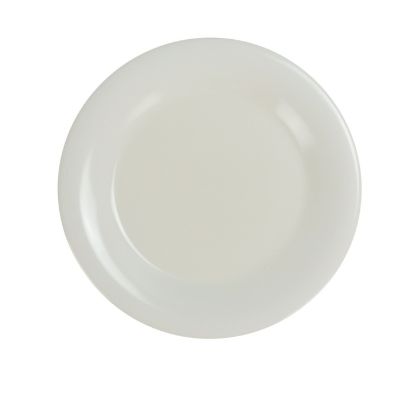 Picture of MS-010IV Milestone 10 1/2″ Wide Rim Round Plate Ivory