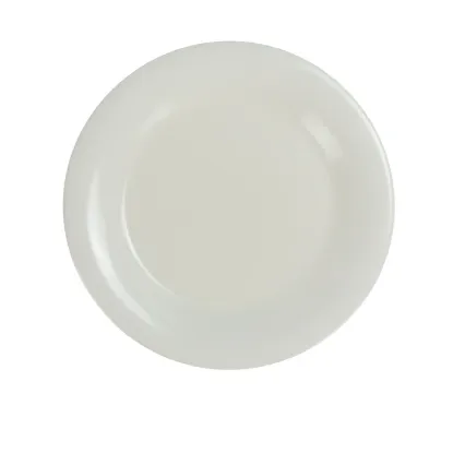 Picture of MS-012IV Milestone 12″ Wide Rim Round Plate Ivory