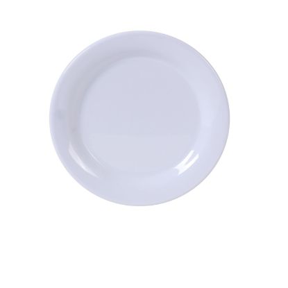 Picture of MS-106WT Milestone 6 1/2″ Narrow Rim Round Plate White
