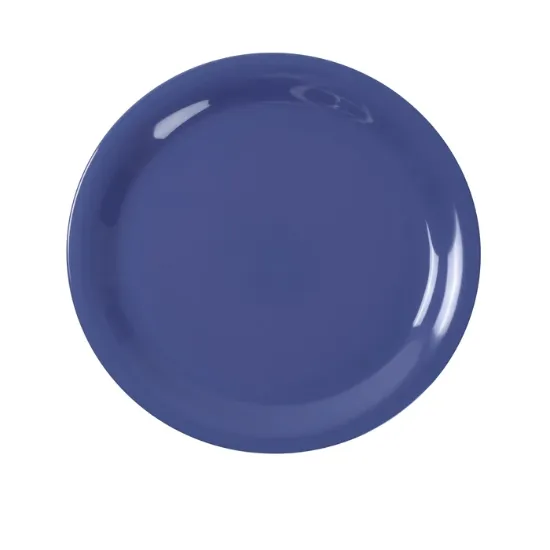 Picture of MS-109BU Milestone 9″ Narrow Rim Round Plate Blue Blue