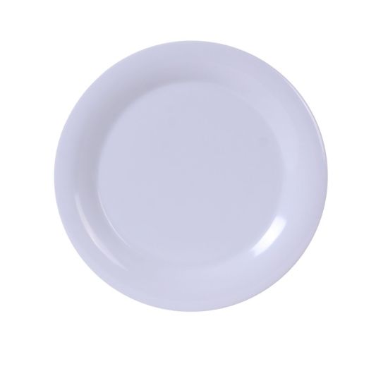 Picture of MS-109WT Milestone 9″ Narrow Rim Round Plate White