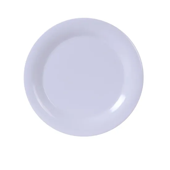 Picture of MS-109WT Milestone 9″ Narrow Rim Round Plate White