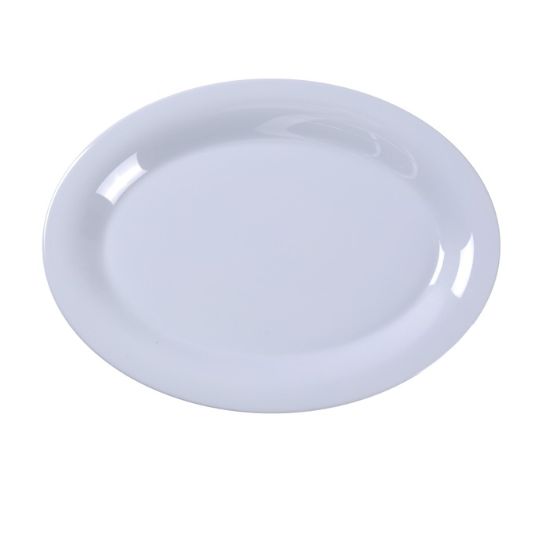 Picture of MS-209WT Milestone 9 1/2″ X 7 1/4″ Oval Platter White