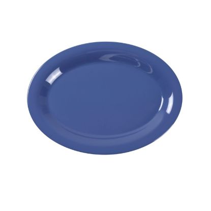 Picture of MS-213BU Milestone 13 1/2″ X 10 1/2″ Oval Platter Blue