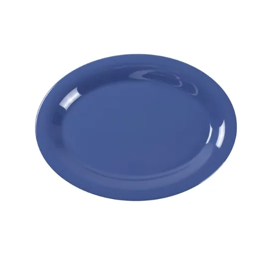 Picture of MS-213BU Milestone 13 1/2″ X 10 1/2″ Oval Platter Blue