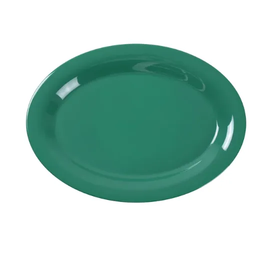 Picture of MS-213GR Milestone 13 1/2″ X 10 1/2″ Oval Platter Green