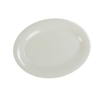 Picture of MS-213IV Milestone 13 1/2″ X 10 1/2″ Oval Platter Ivory