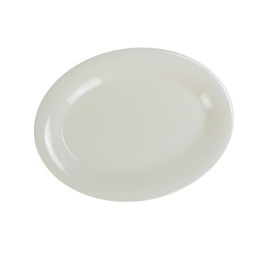 Picture of MS-213IV Milestone 13 1/2″ X 10 1/2″ Oval Platter Ivory
