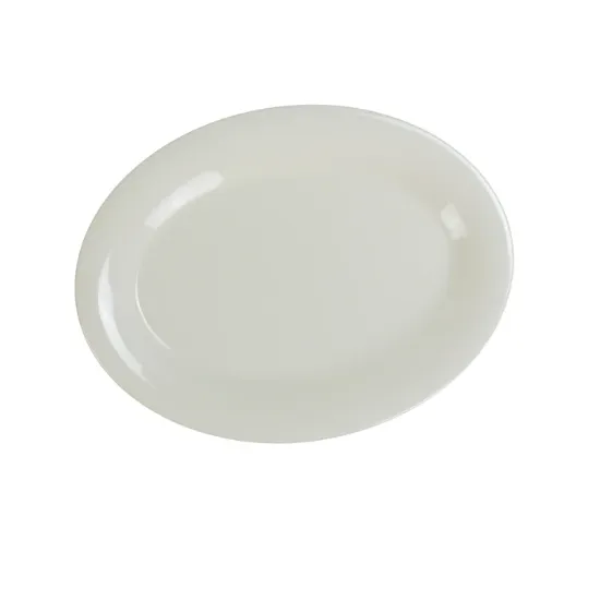 Picture of MS-213IV Milestone 13 1/2″ X 10 1/2″ Oval Platter Ivory