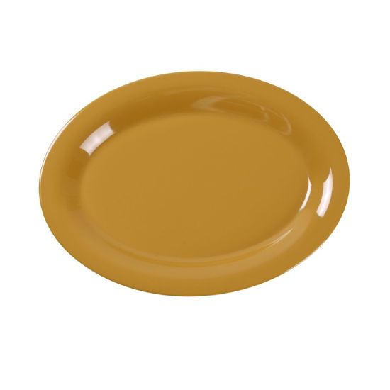 Picture of MS-213YL Milestone 13 1/2″ X 10 1/2″ Oval Platter Yellow