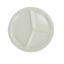 Picture of MS-710IV Milestone 10″ 3-Compartment Plate Ivory