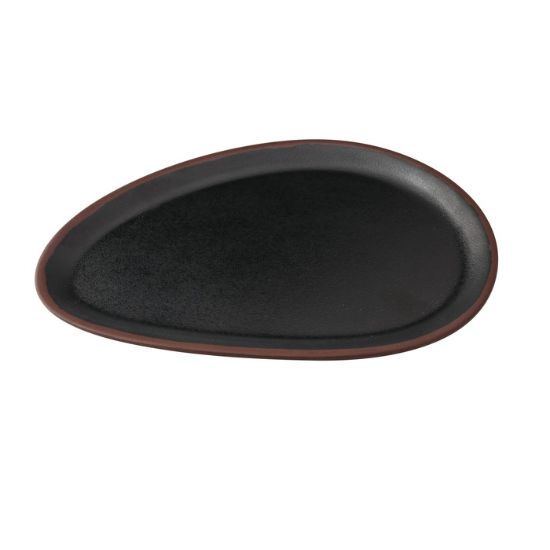 Picture of NA-214BK Nature Art 14″ X 9 3/4″ X 1/2″ Oval Plate
