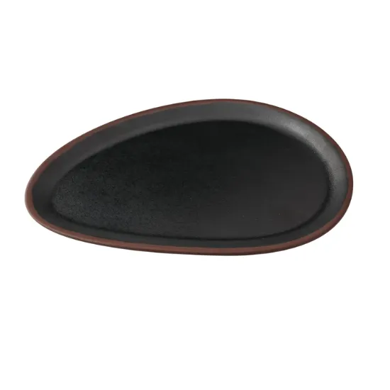Picture of NA-214BK Nature Art 14″ X 9 3/4″ X 1/2″ Oval Plate