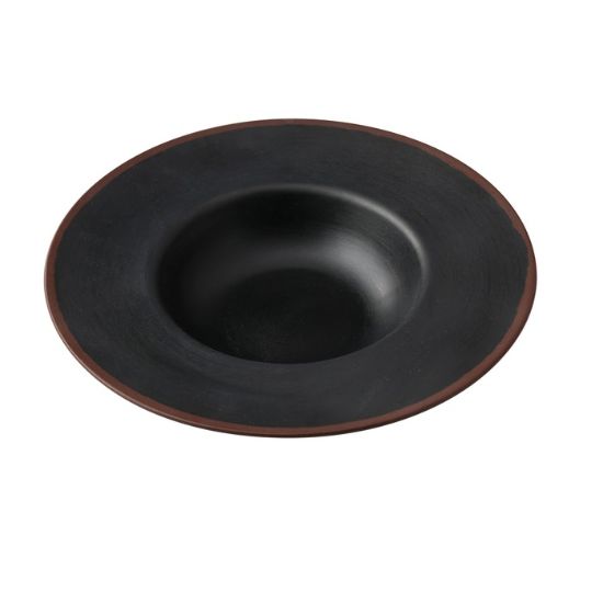 Picture of NA-710BK Nature Art 9 1/4″ X 5″ X 1 7/8″ Dessert Plate 10 oz