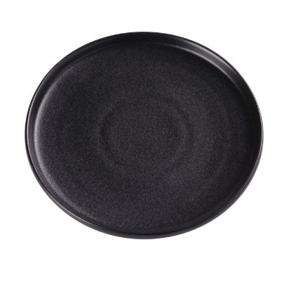 Picture of NB-112 Noble Black 12-1/4″ X 1-3/8″ Round Plate With Upright Rim