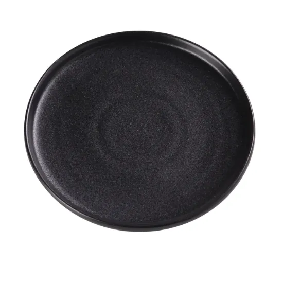 Picture of NB-112 Noble Black 12-1/4″ X 1-3/8″ Round Plate With Upright Rim