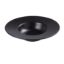 Picture of NB-611 Noble Black 11-1/2″ X 2-1/2″ Dessert Plate 16 oz, Inner Diameter 6″