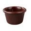 Picture of NC-507C Accessories (Melamine) 2 1/2″, 1.5 oz Fluted Ramekin Chocolate
