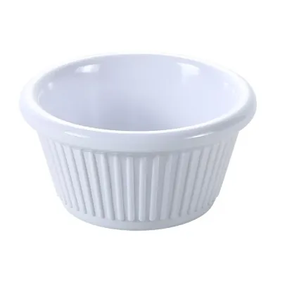 Picture of NC-509WT Accessories (Melamine) 2 7/8″, 2 oz Fluted Ramekin White