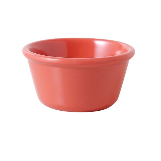 Picture of NC-538RD Accessories (Melamine) 2 7/8″, 4 oz Smooth Ramekin Orange Red