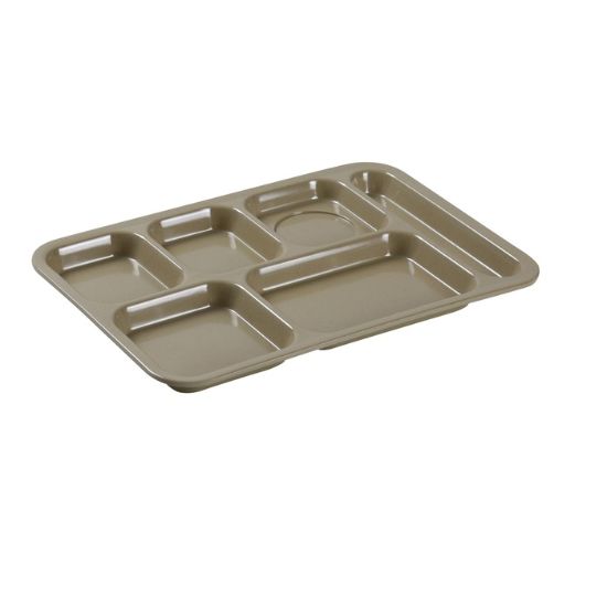 Picture of NC-802S Compartment Collection 14″ X 10″ Right Hand 6-Compartment Plate Sand