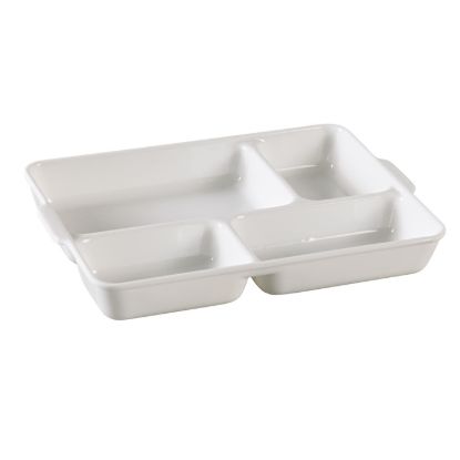 Picture of NC-4420 Compartment Collection 9 1/2″ X 7″ X 1 1/4″ 4-Divided Deep Compartment