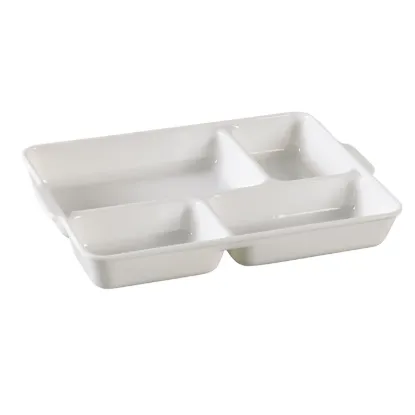 Picture of NC-4420 Compartment Collection 9 1/2″ X 7″ X 1 1/4″ 4-Divided Deep Compartment