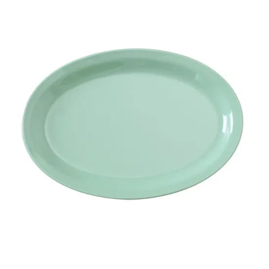Picture of NS-510G Nessico 9 3/4″ X 6 3/4″ Oval Platter W/Narrow Rim Green
