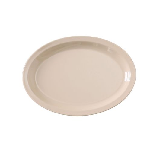 Picture of NS-512T Nessico 12″ X 6 3/4″ Oval Platter W/Narrow Rim Tan