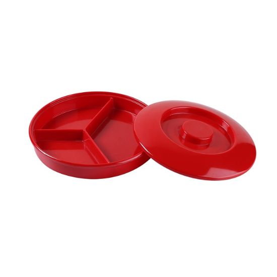Picture of NS-608-1R Nessico 8 1/4″ Deep Divided Server W/Lid Red