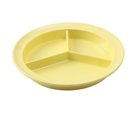 Picture of NS-701Y Nessico 9″ Deep Compartment Plate Yellow