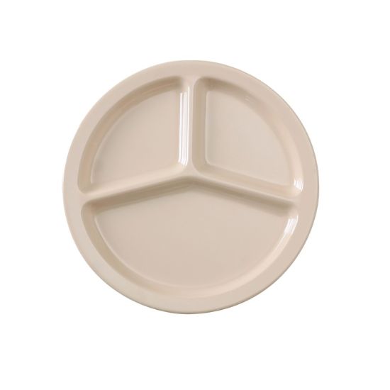 Picture of NS-702T Nessico 10″ 3-Compartment Plate Tan