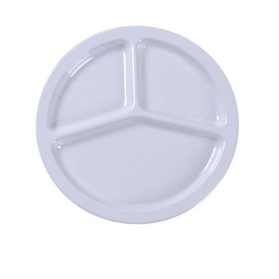 Picture of NS-702W Nessico 10″ 3-Compartment Plate White