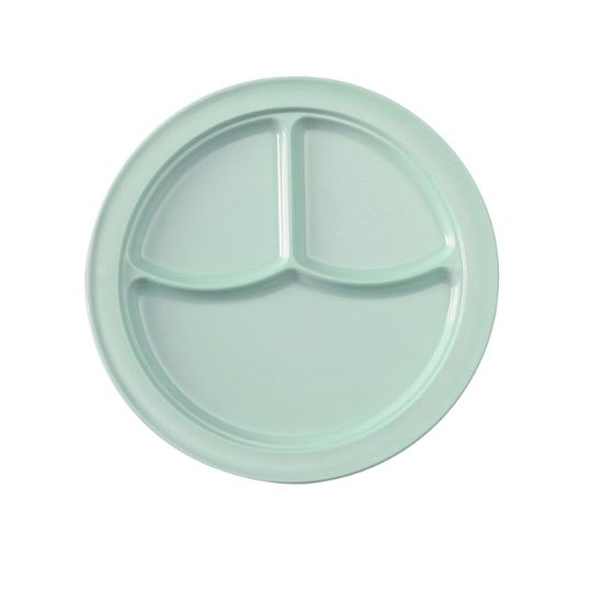 Picture of NS-703G Nessico 10 3/16″ 3-Compartment Plate Green