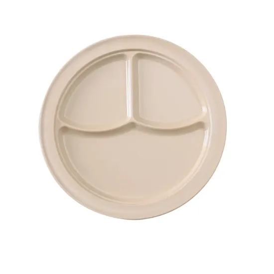 Picture of NS-703T Nessico 10 1/8″ 3-Compartment Plate Tan