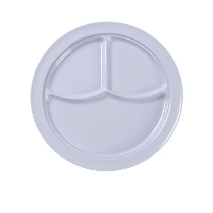 Picture of NS-703W Nessico 10 1/8″ 3-Compartment Plate White