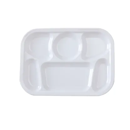 Picture of NS-803W Nessico 13″ X 9 1/2″ 6-Compartment White