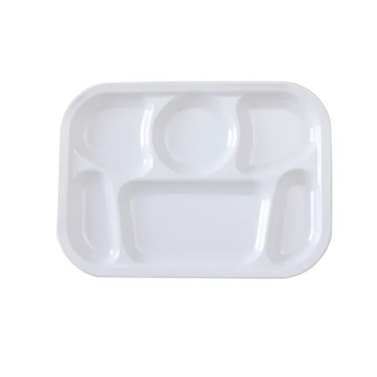 Picture of NS-803W Nessico 13″ X 9 1/2″ 6-Compartment White