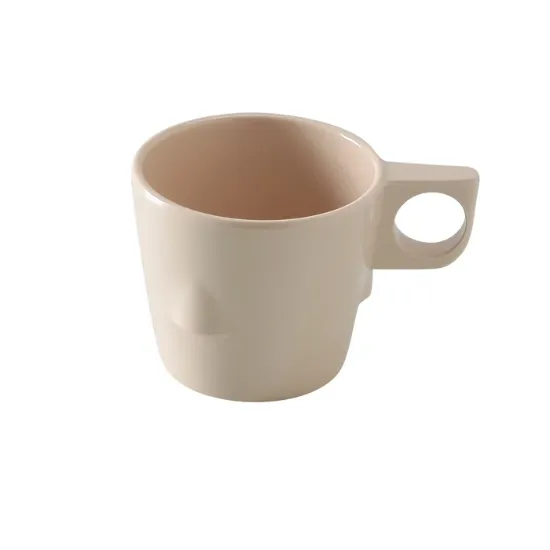 Picture of NS-9011T Nessico 3″ Stackable Bulbous Cup 8 oz Tan