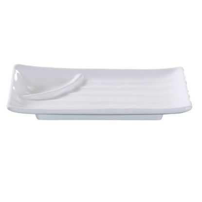 Picture of OK-209 Osaka 8 3/4″ X 5 1/2″ Divided Rectangular Plate